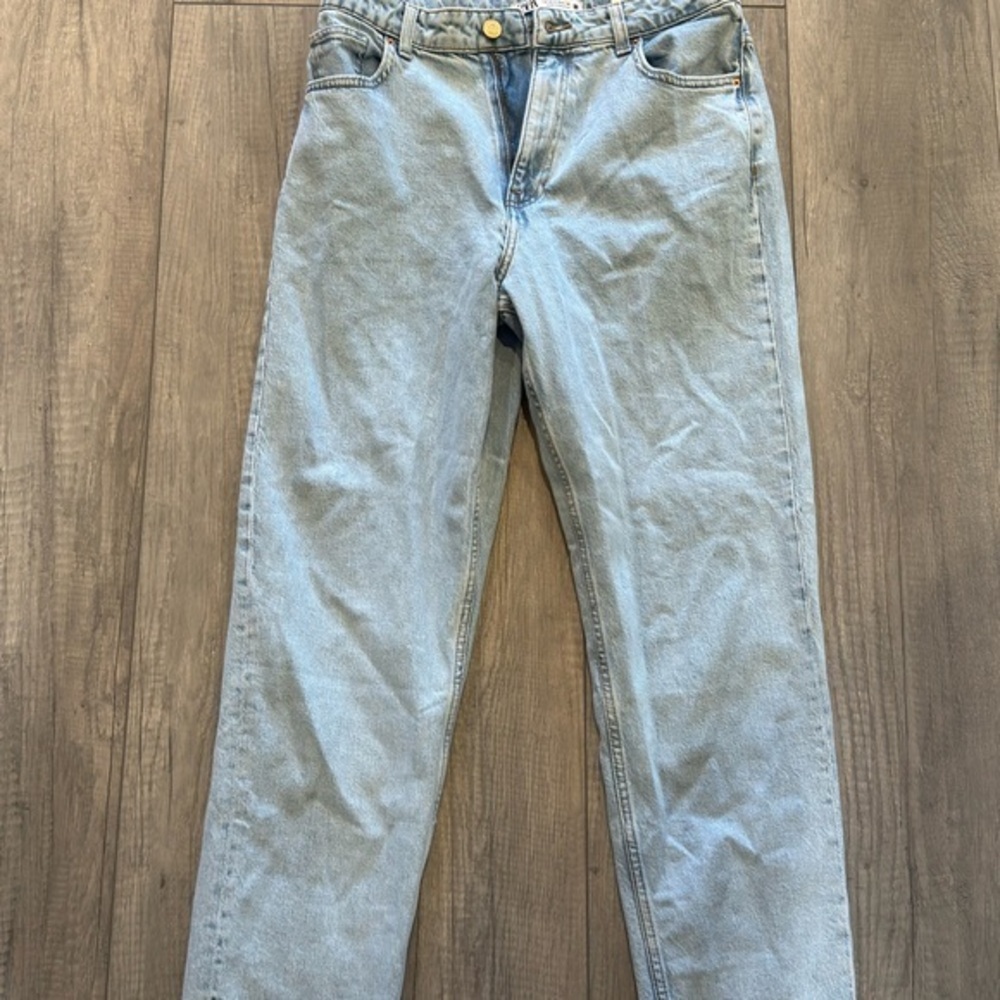 Zara Denim Straight Jeans